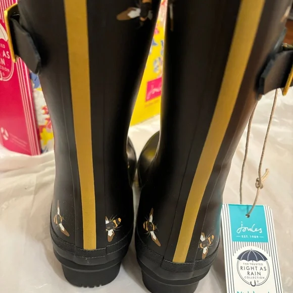 NWT Joules Welly Rain Boot - Picture 5 of 7
